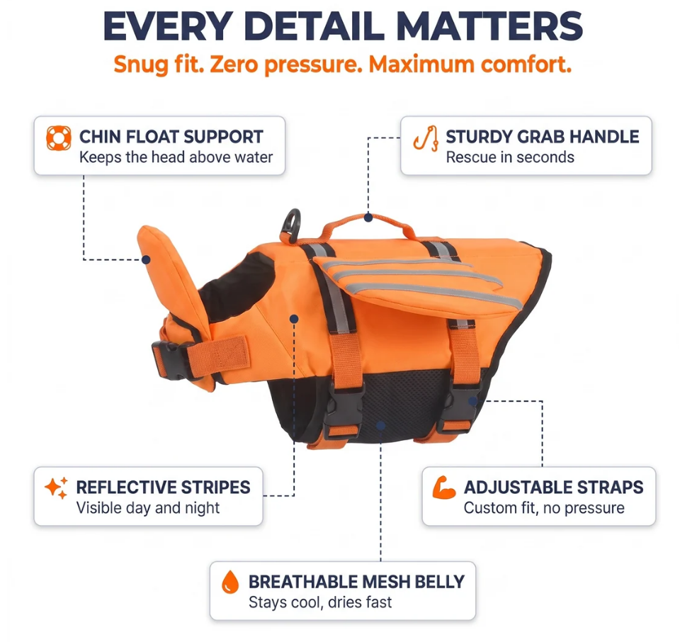 CoreXWrks™ Chin Float Life Jacket